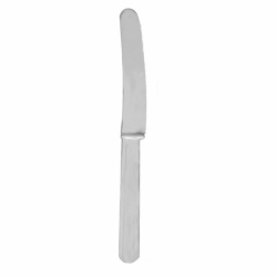 Noże plastikowe Srebrne 10 szt
